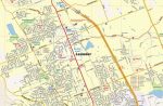 Leander, TX Map